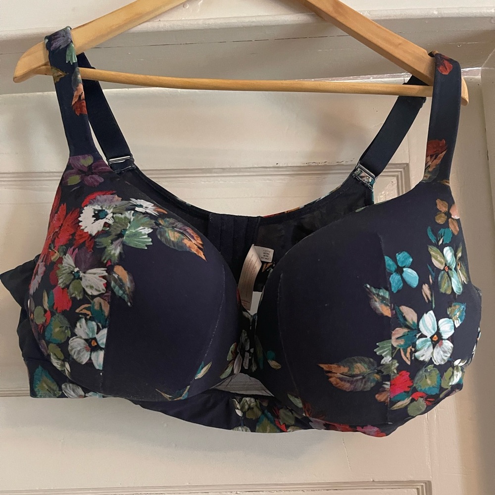 Gently used floral Cacique bra